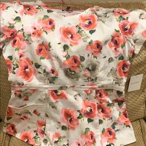 Brand new scrub top size medium